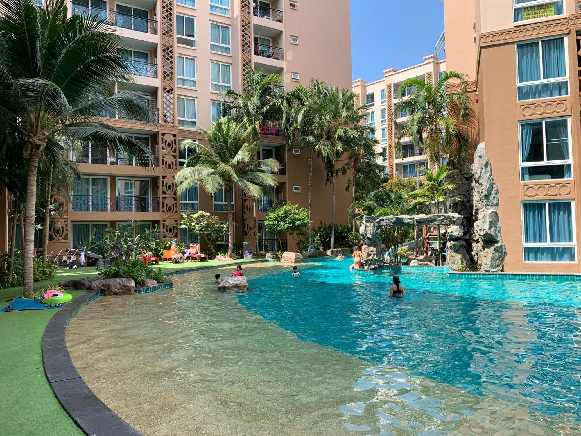 Atlantis Condo Resort Jomtien pláž Exteriér fotografie