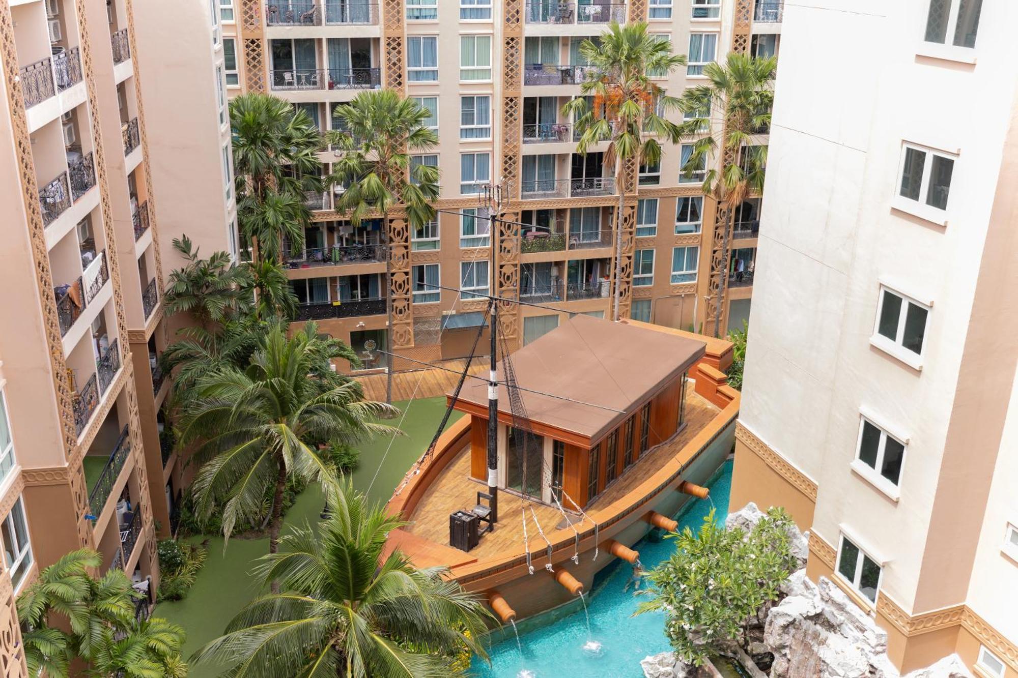 Atlantis Condo Resort Jomtien pláž Exteriér fotografie
